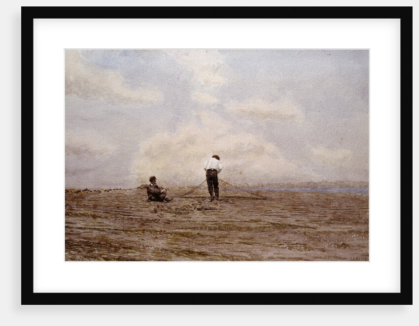 Tending the Fishing Nets by Thomas Eakins