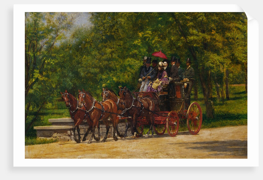 The Fairman Rogers Four-in-Hand by Thomas Eakins
