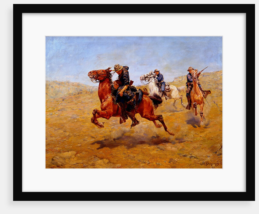 My Bunkie by Charles Schreyvogel