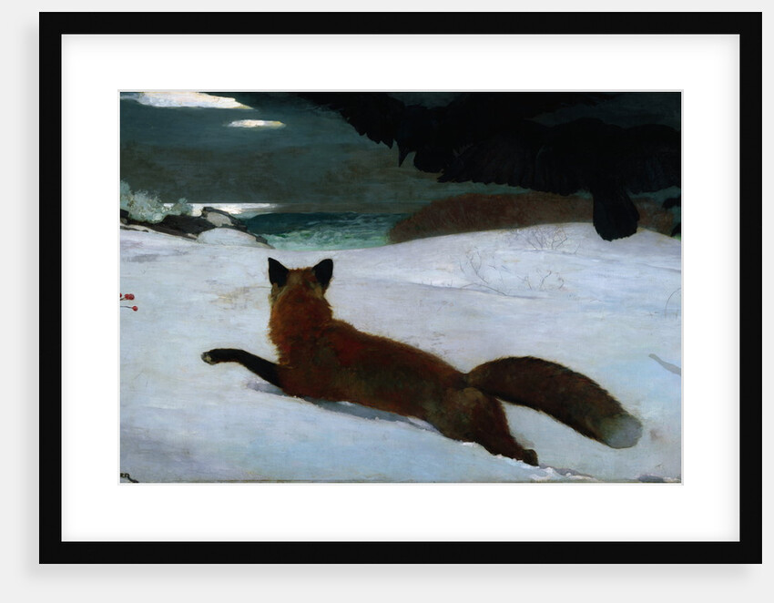 The Fox Hunt by Winslow Homer