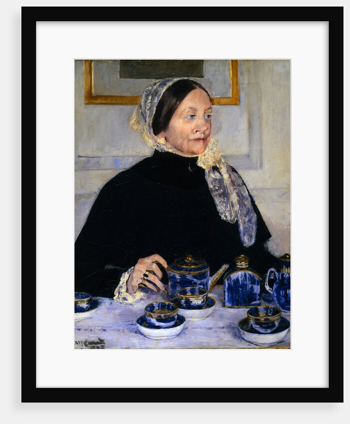 Lady at the Tea Table by Mary Cassatt