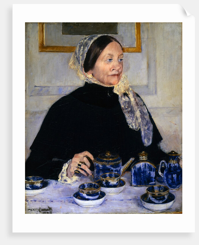 Lady at the Tea Table by Mary Cassatt