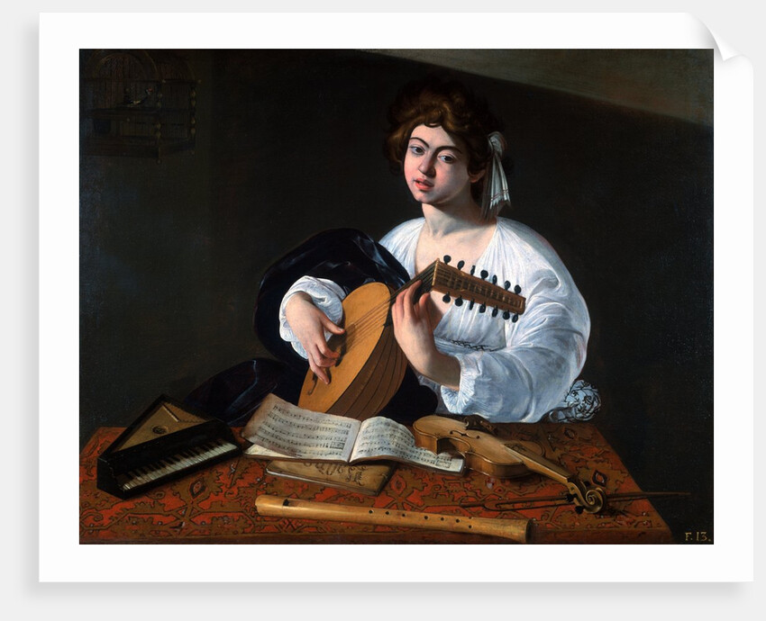 The Lute Player by Caravaggio