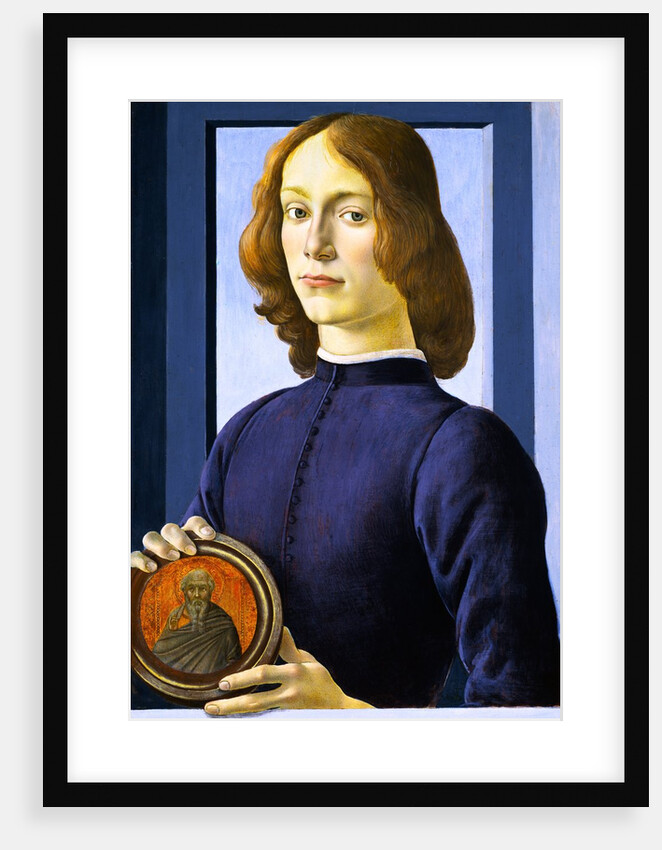 Portrait of a Young Man by Botticelli