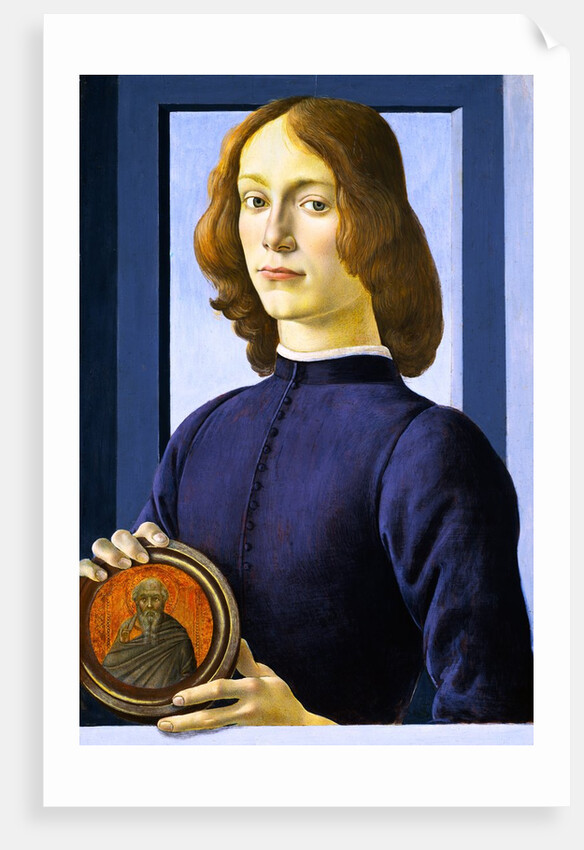 Portrait of a Young Man by Botticelli