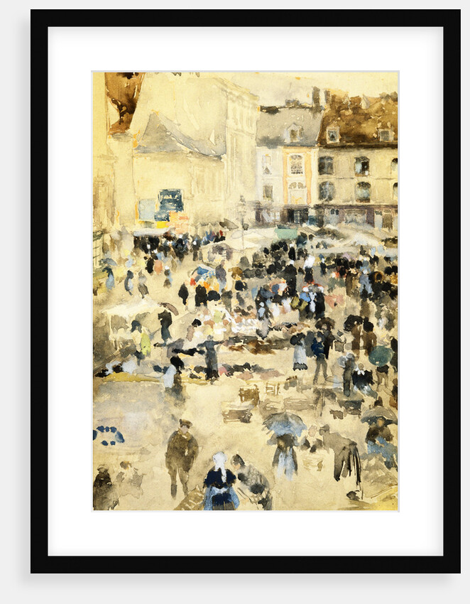 European Street Scene by Maurice Prendergast