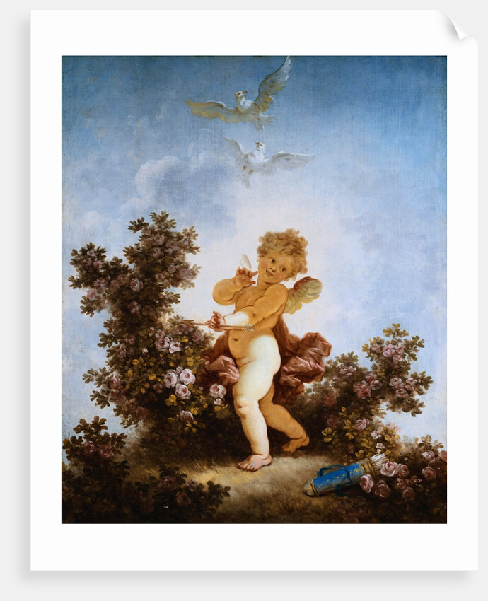 Love the Sentinel by Jean Honore Fragonard