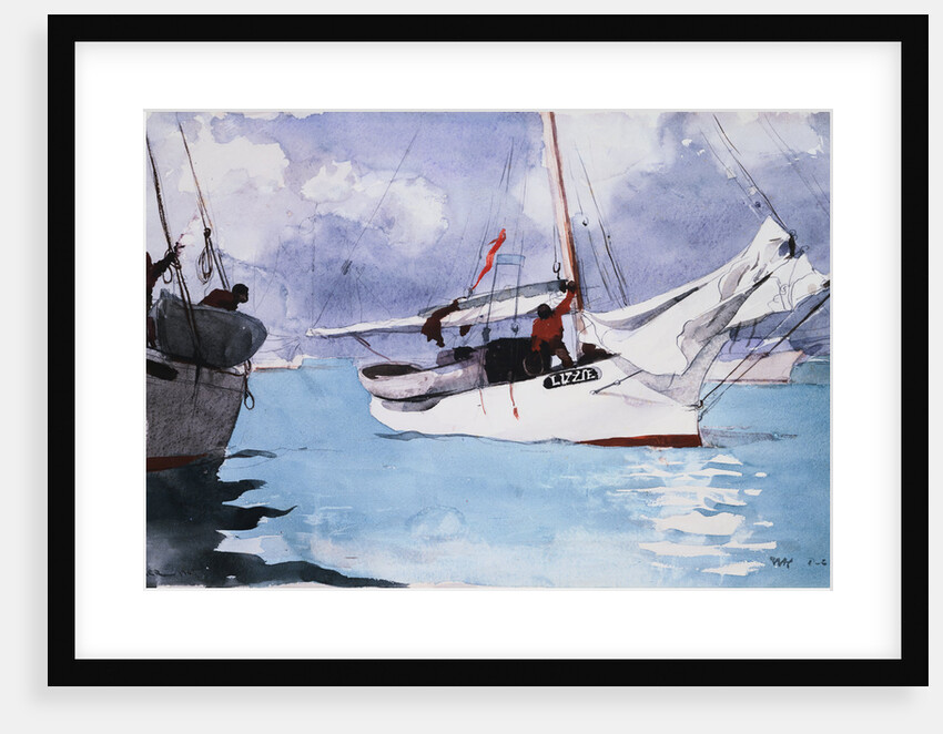 Fishing Boats, Key West by Winslow Homer
