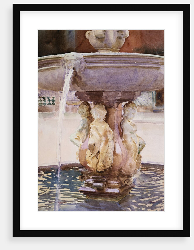 Spanish Fountain by John Singer Sargent