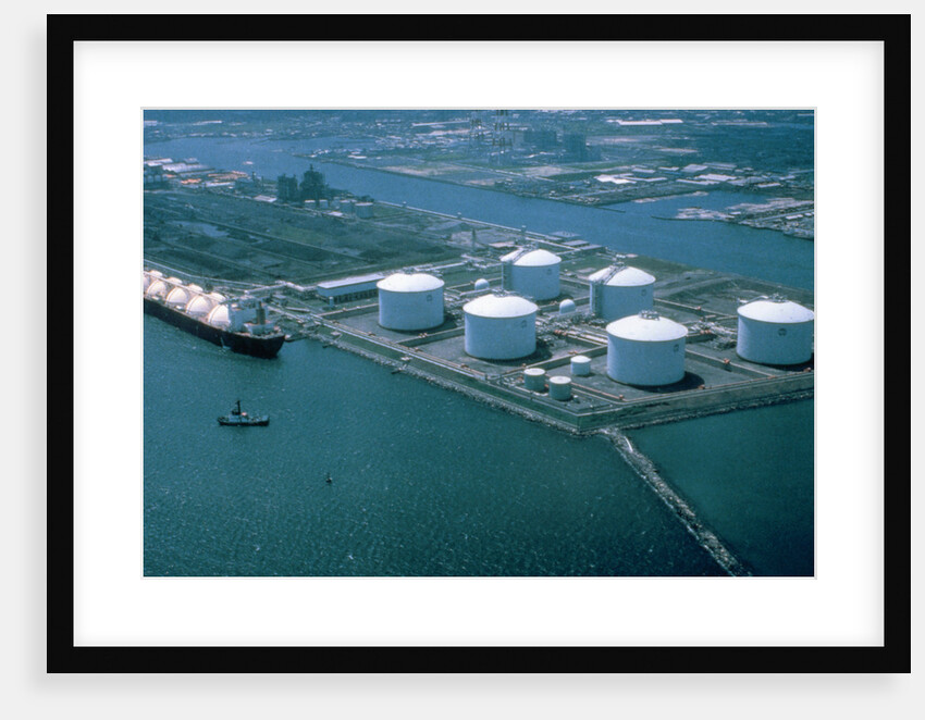 Liquefied Natural Gas Refinery by Anonymous
