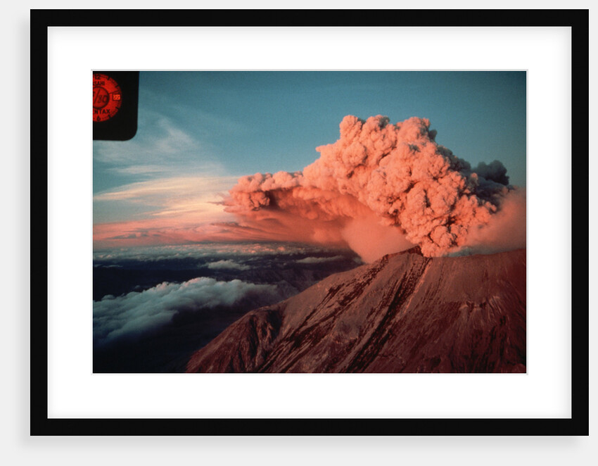 Mount St. Helens Eruption by Anonymous