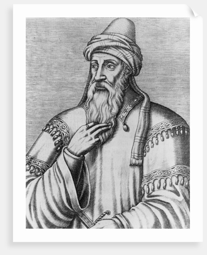 Portrait of Maimonides by Anonymous