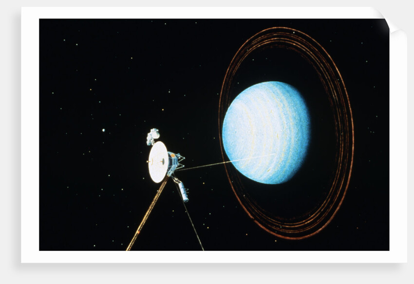 Artist's Conception of Uranus Fly By by Anonymous