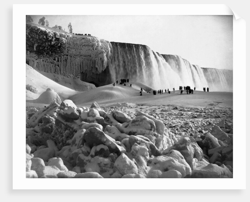 Niagara Falls in Winter by Anonymous
