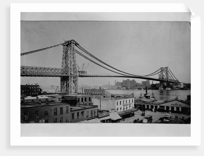 Williamsburg Bridge, New York by Anonymous
