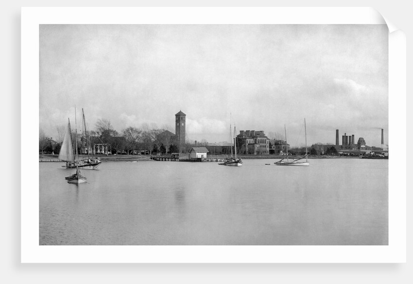View from Chesapeake Bay of Hampton Institute by Anonymous