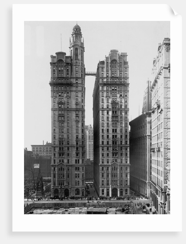 Trinity and U.S. Realty Buildings, New York by Anonymous