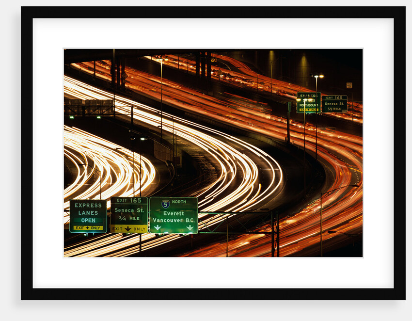 Rush Hour Traffic on Interstate 5 by Anonymous