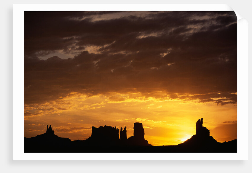 Sandstone Formations at Sunrise by Anonymous