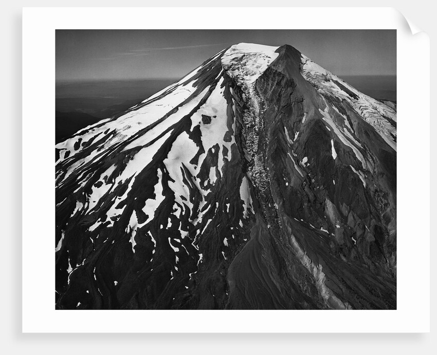 Mount Saint Helens With Glacier by Anonymous