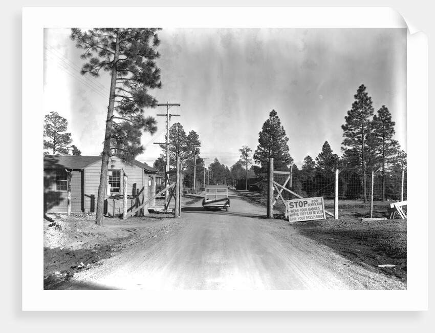 Los Alamos Checkpoint by Anonymous