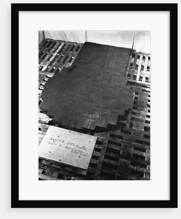 Fermi's Atomic Pile Under Construction by Anonymous