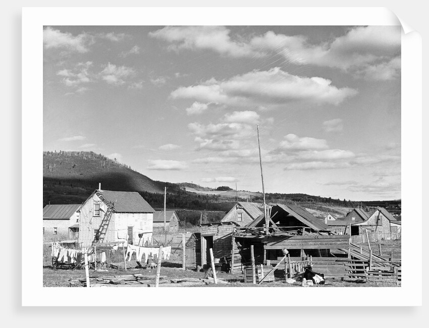 Rural Slum by Anonymous