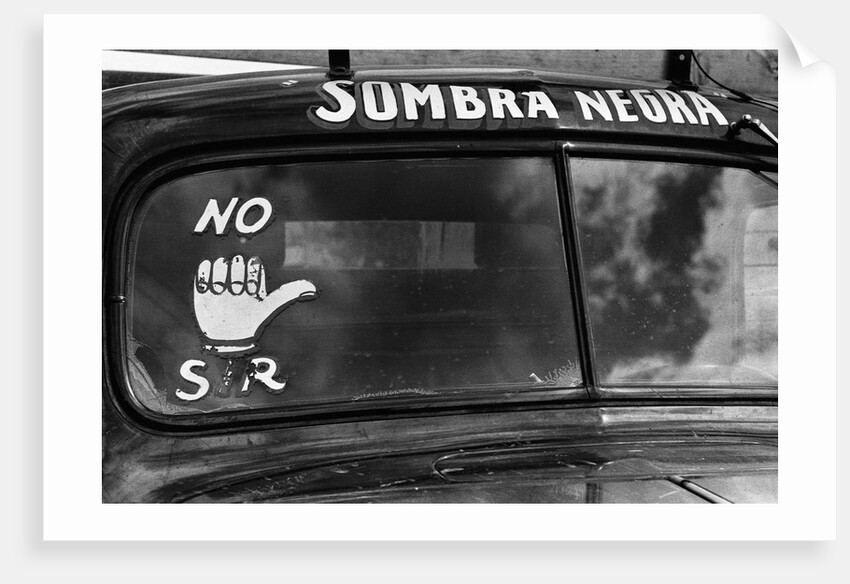 No Hitchhiking by Anonymous