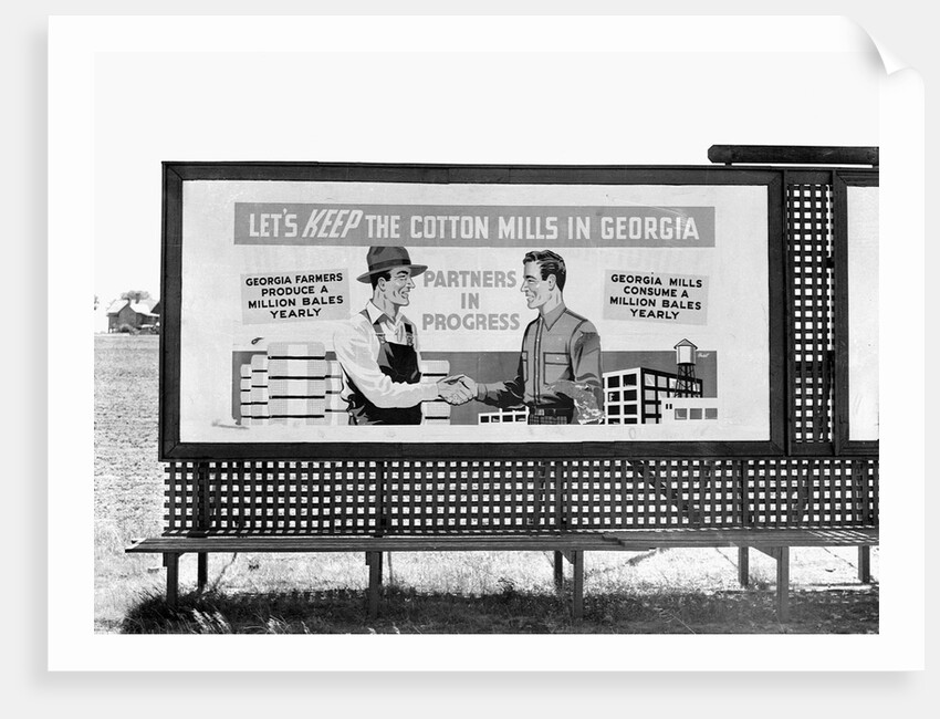 Billboard in Georgia by Anonymous