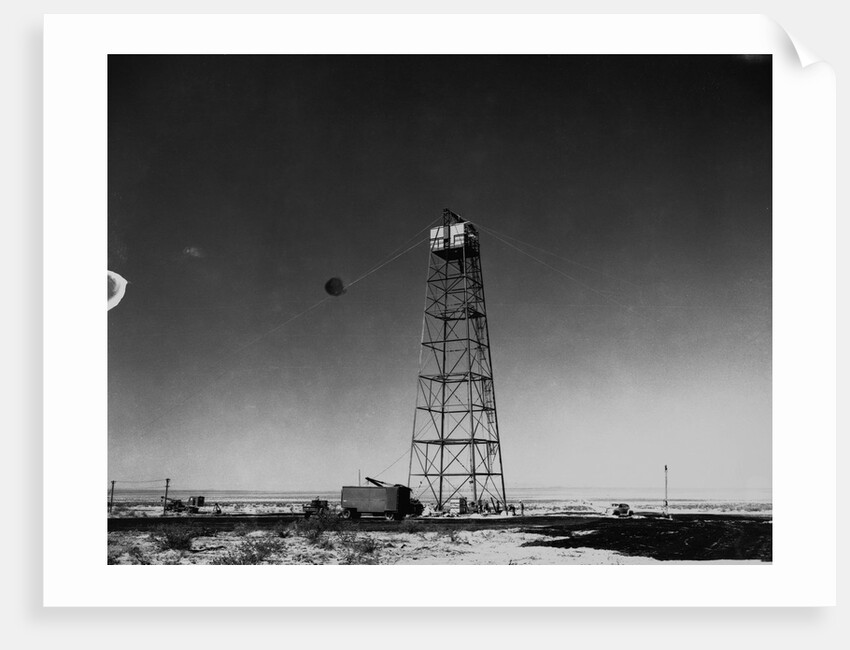 Test Tower at Trinity Site by Anonymous
