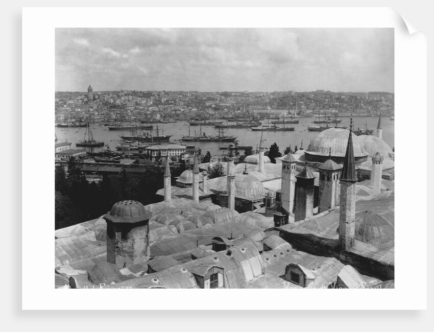 View of Harbor from Topkapi Sarayi by Anonymous