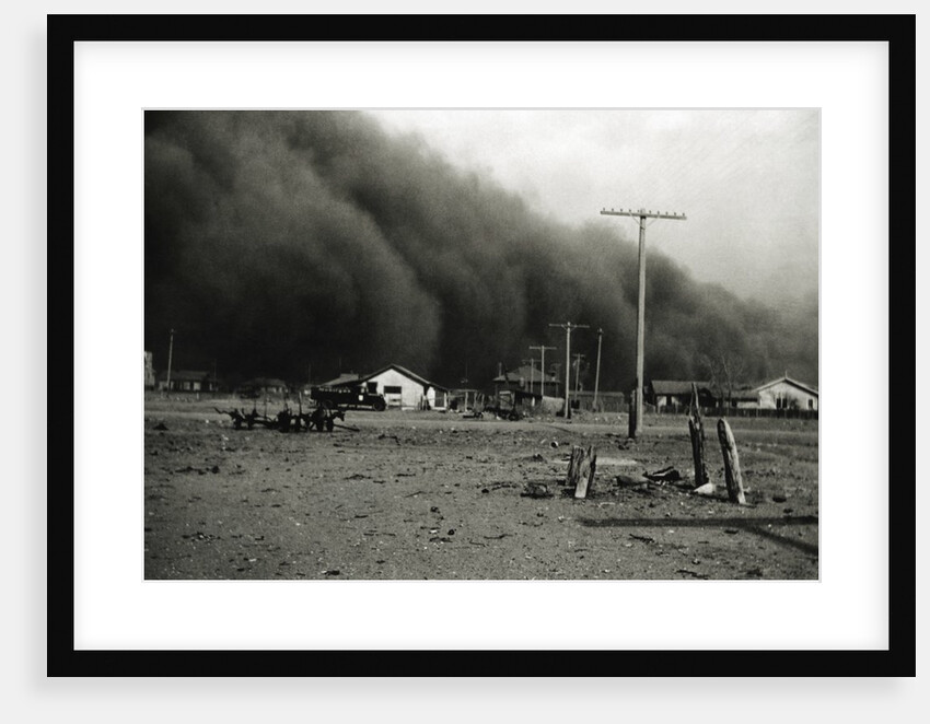 Dust Storm in Springfield by Anonymous