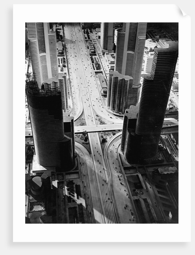 Futurama City of 1960 by Anonymous