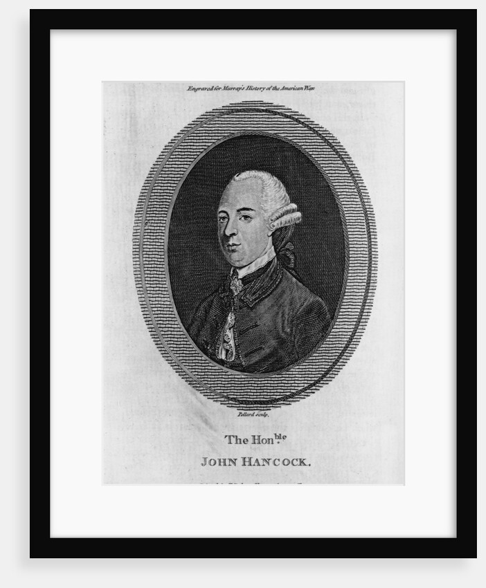 Portrait of John Hancock by Anonymous