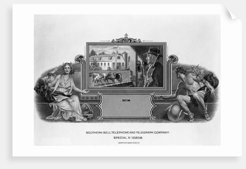 Advertisement for Southern Bell Telephone and Telegraph Company by Anonymous
