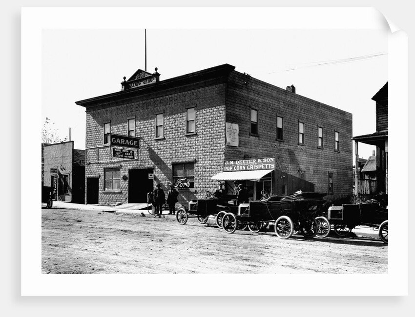 Ford Dealership, Minot, North Dakota by Anonymous