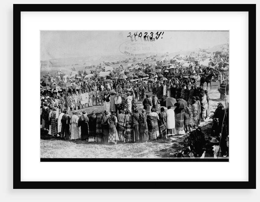 Squaws in a Circle Perform a Ceremonial Dance by Anonymous