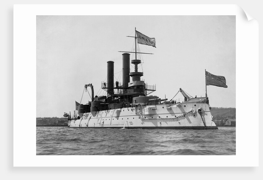 Battleship Iowa by Anonymous