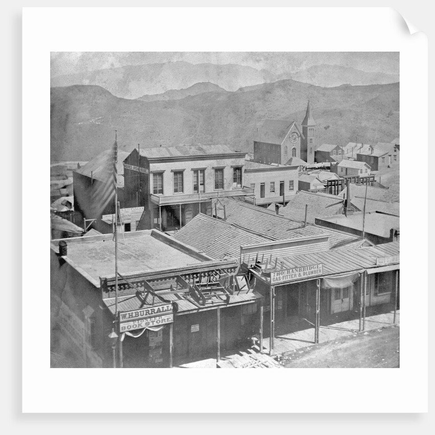 View of Virginia City from the International Hotel by Anonymous