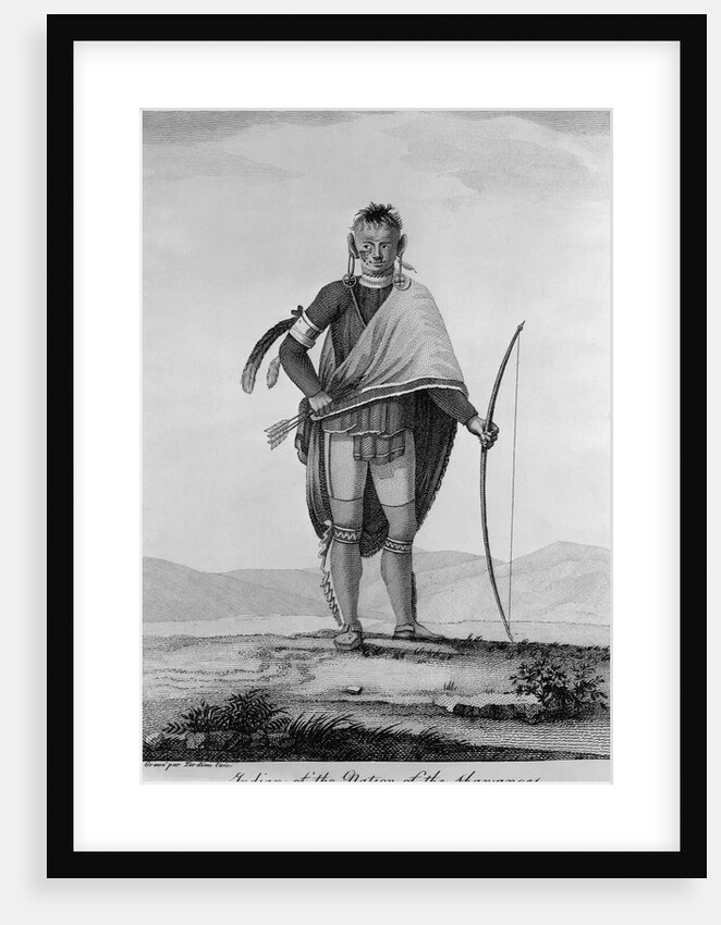 Indian of the Nation of the Shawanoes by Jean Baptiste Tardieu