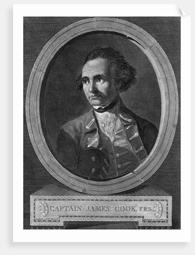 Portrait of James Cook by Anonymous