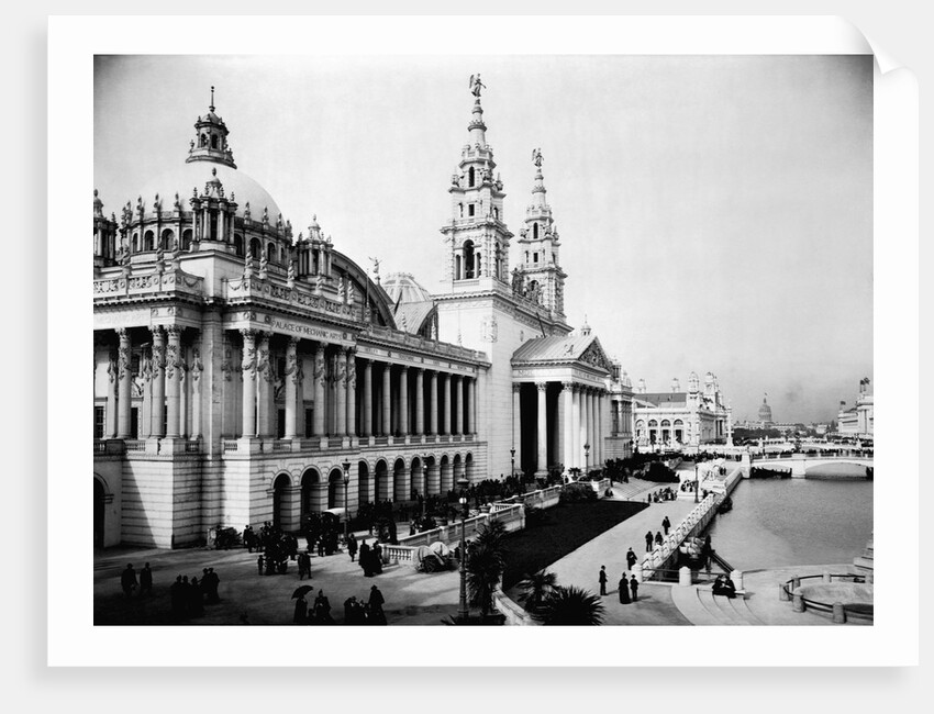 Palace of Mechanic Arts in Chicago Fair by Anonymous