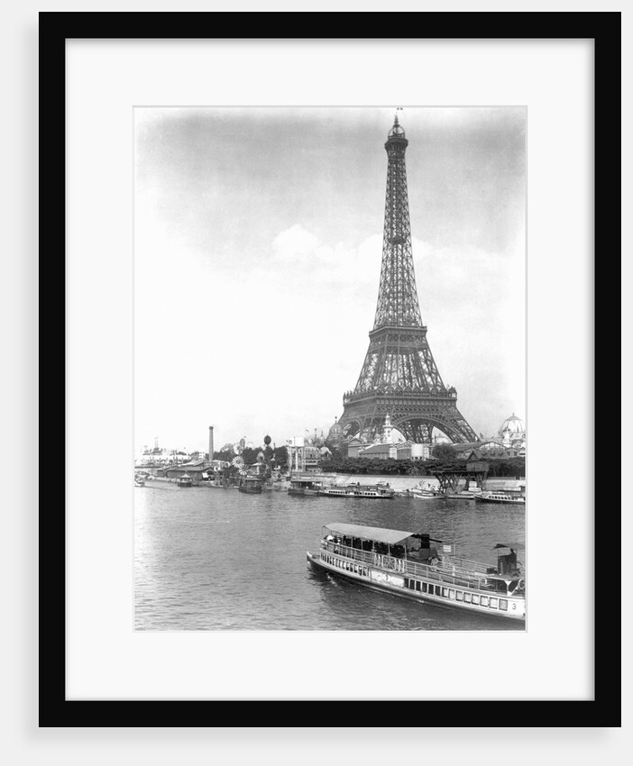 River Seine and Eiffel Tower by Anonymous
