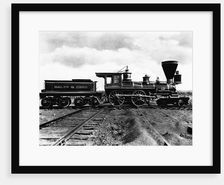 The William Mason Locomotive by Anonymous