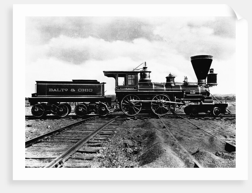 The William Mason Locomotive by Anonymous