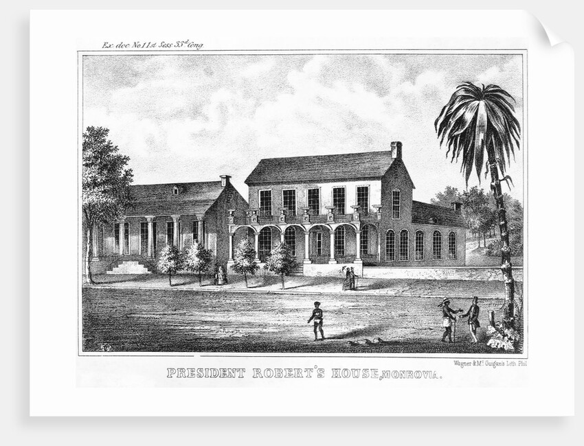 Home of the President of Liberia by Anonymous