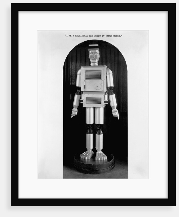 A Robot Built for the Texas Centennial Exposition by Anonymous