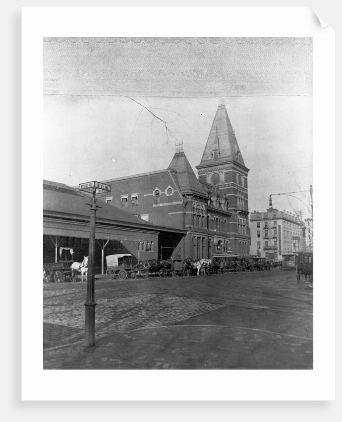 Railroad Depot Where President Garfield was Shot by Anonymous