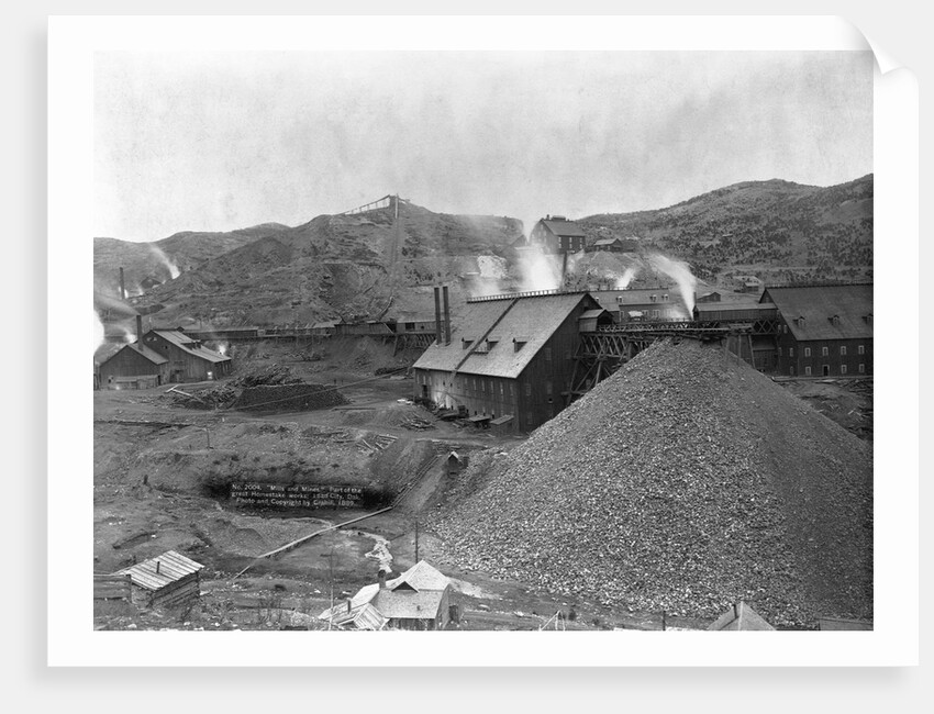 A Large Mining Facility Part of the Homestake Works by Anonymous