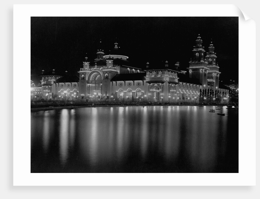 The Machinery Building at the Pan American Exposition by Anonymous